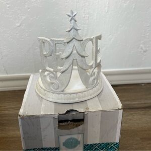 SCENTSY Peace Candle Holder NIB